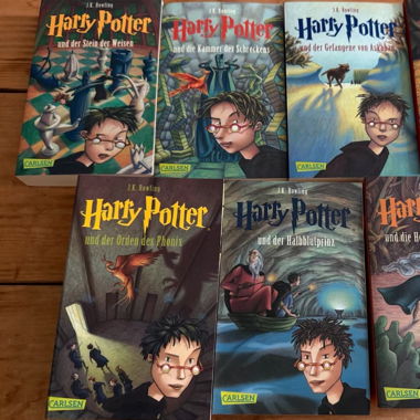 harry potter taschenbuch band 1-7
