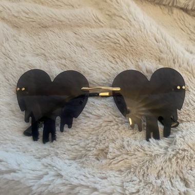 Herz Sonnenbrille