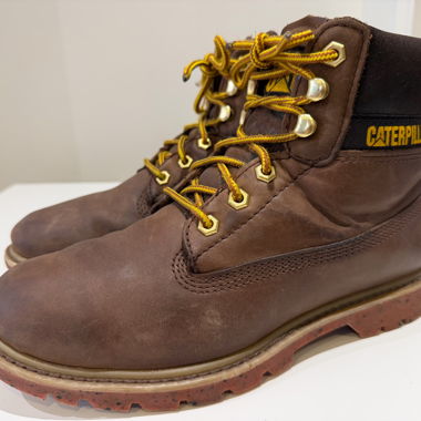 Caterpillar Leather Boots – Brown – EU Size 40