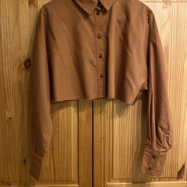 ASOS Design Cropped Shirt