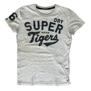 T-shirt Superdry grigio