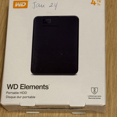 WD Elements 4TB