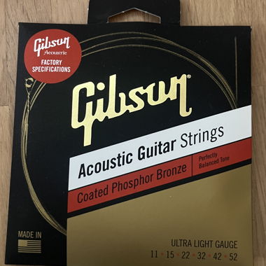 Cordes pour guitare acoustique