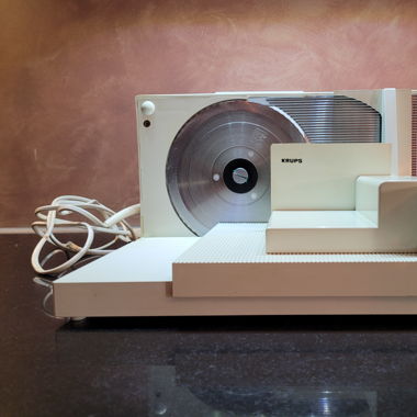 Elektrische Küchen-Schneidmaschine Krups Vintage