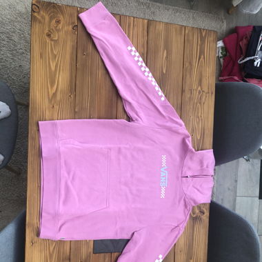 Sweat à capuche VANS rose