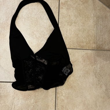 Black lace top