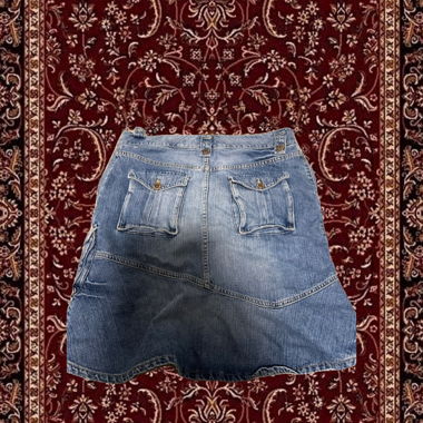 Vintage Denim Skirt