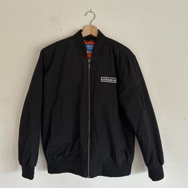 Adidas Black Transitional Jacket Size M