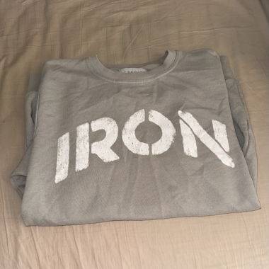 Sweatshirt gris ESPRIT "IRON" taille M