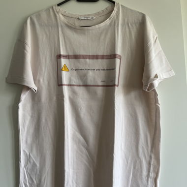 MANGO Pale Pink T-Shirt