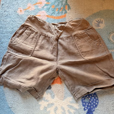 Culottes de maternité marron