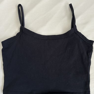 Top bleu foncé