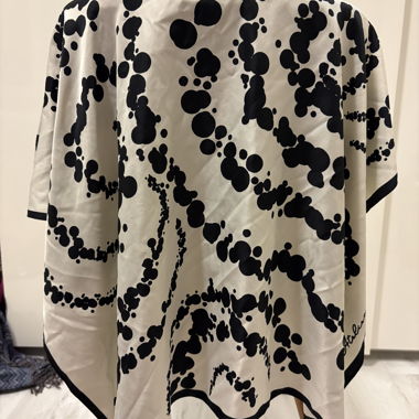 Patterned Silk Scarf