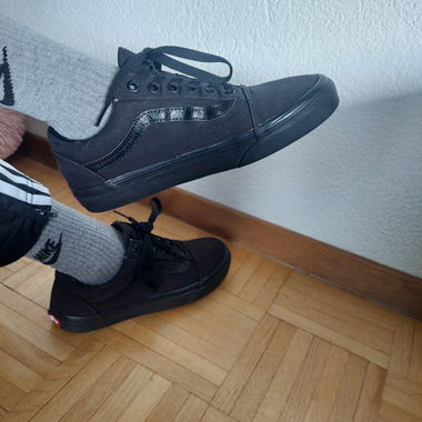 schwarze vans sneaker low