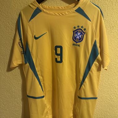 Maglia retrò Ronaldo Brasile Mondiale 2002