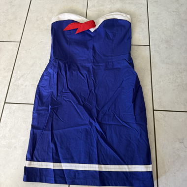 Blaue Damenkleid Gr. L