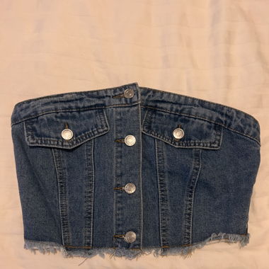 Haut en jeans 