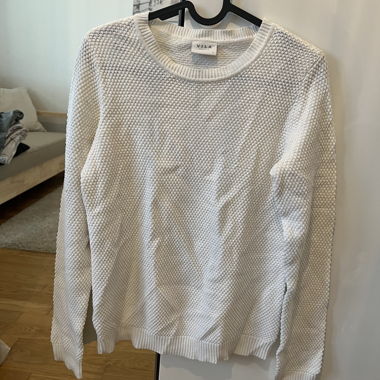 Maglione di maglia VILA bianco