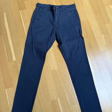 Pantaloni chino blu scuro