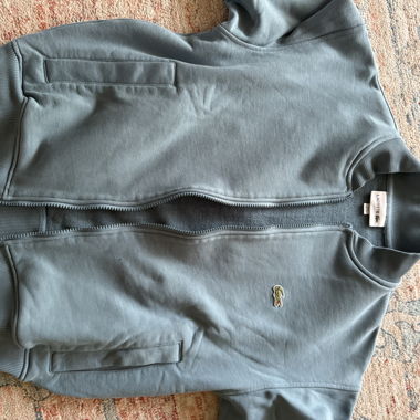 Blue Lacoste Sweat Jacket