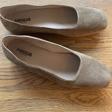 Ballerines Angulus en daim