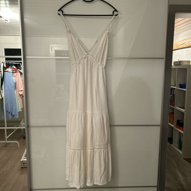 white summer dress