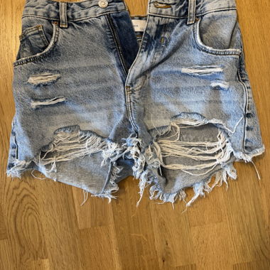Short in jeans chiaro