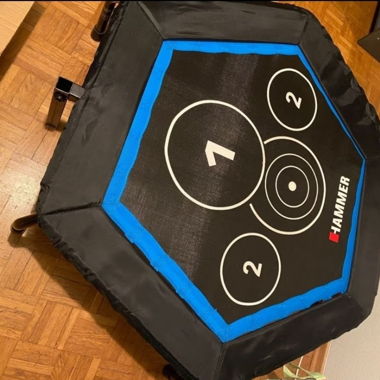 Fitness-Trampolin Cross Jump Hammer