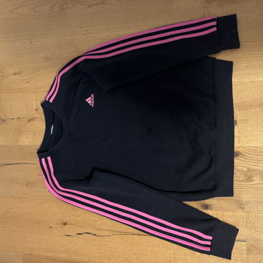 Adidas Sweatshirt black/pink