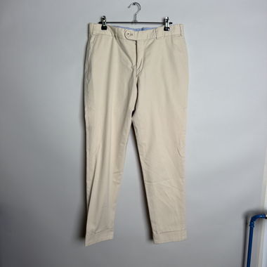 Pantaloni chino beige