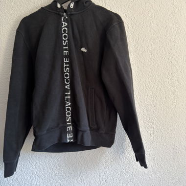 Felpa Lacoste nera