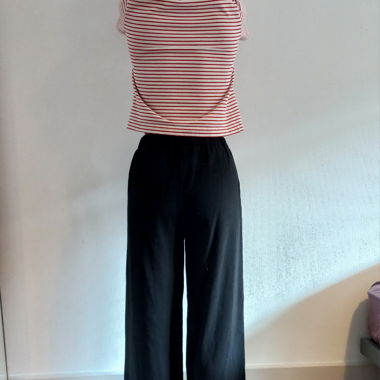 Schwarze Stoffhose -DRDENIM