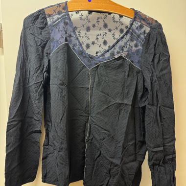 Top bleu marine