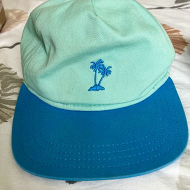 Casquette Vans turquoise