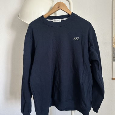 Yves Saint Laurent Navy-Sweatshirt