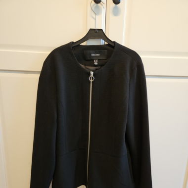 Übergangs Jacke schwarz