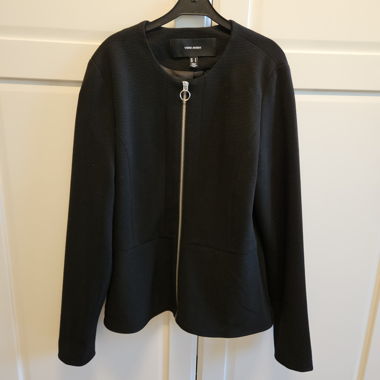 Übergangs Jacke schwarz