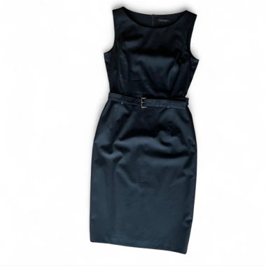 Black Strenesse dress with belt buckle (XS)