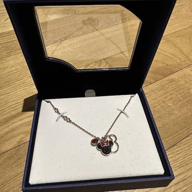 Swarovski Mickey Mouse Necklace