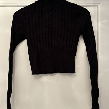 Crop Top with Turtleneck