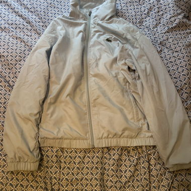 Giacca Lacoste azzurro chiaro