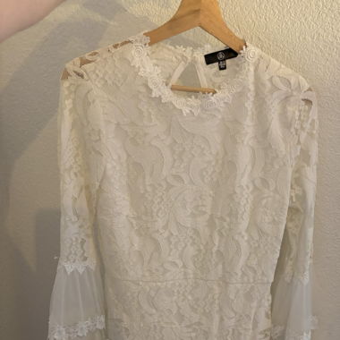 Robe blanche Missguided