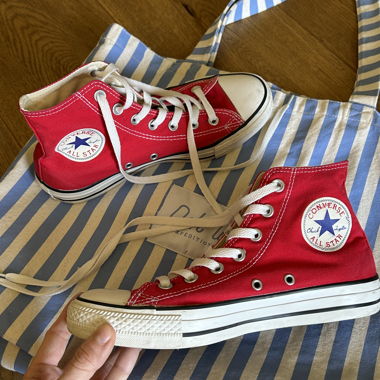 Converse All Star Hi Red
