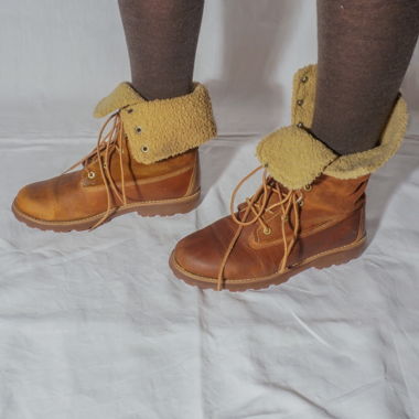 SUEDE TIMBERLAND BOOTS