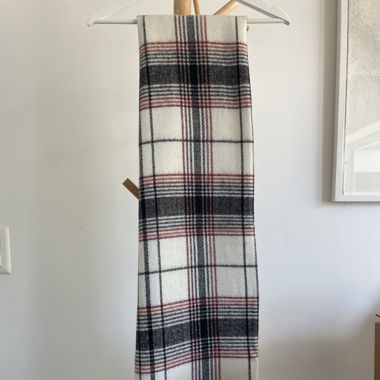 Grosse écharpe (motif tartan)