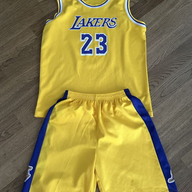 Set de maillot de basketball Lakers