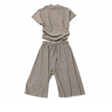 Completo loungewear beige
