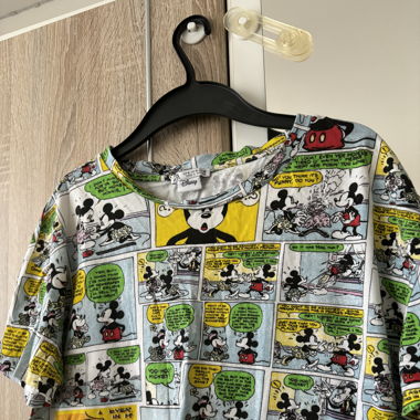 Crop-top disney zara 