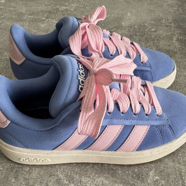 Baskets Adidas bleu/rose