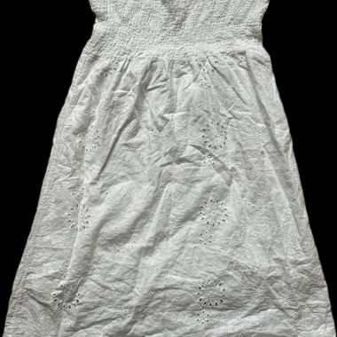White Strapless Dress or Skirt